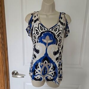 womens size S cold shoulder top